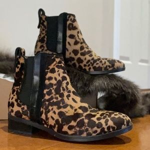 Rockport animal print booties